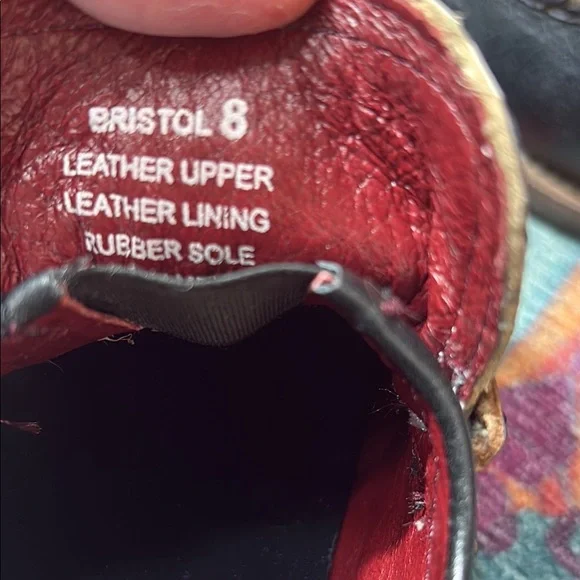 Gorgeous Freebird by Steven Bristol loafers in black navy 8 - Picture 8 of 8